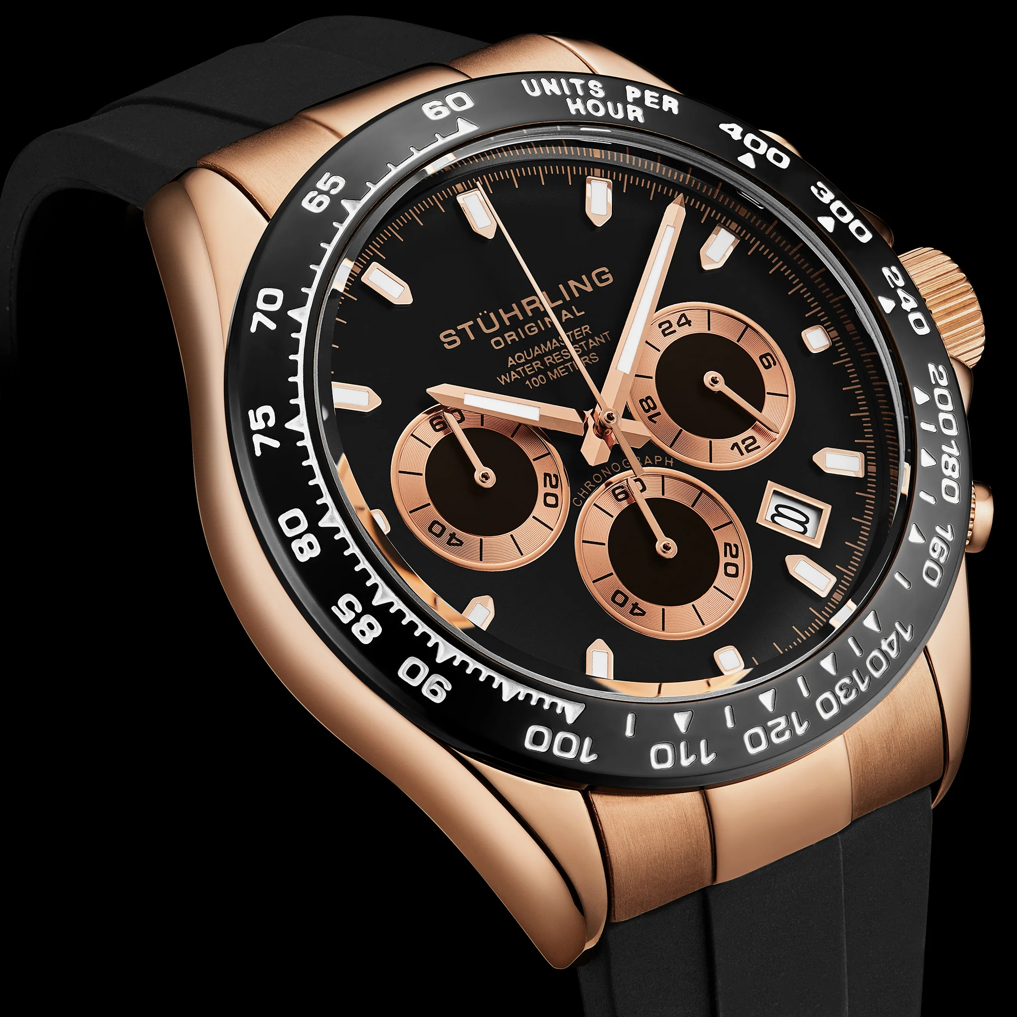 Stührling Aquamaster 4050 Chronograph Watch 42mm - Image 17