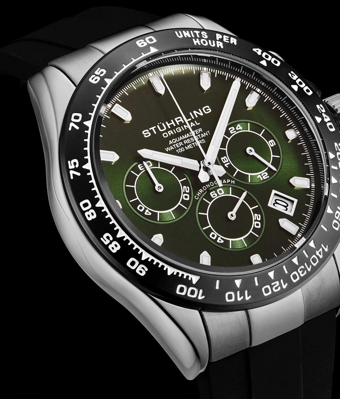 Stührling Aquamaster 4050 Chronograph Watch 42mm - Image 21