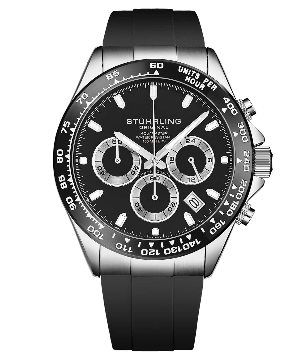 Stührling Aquamaster 4050 Chronograph Watch 42mm - Image 6