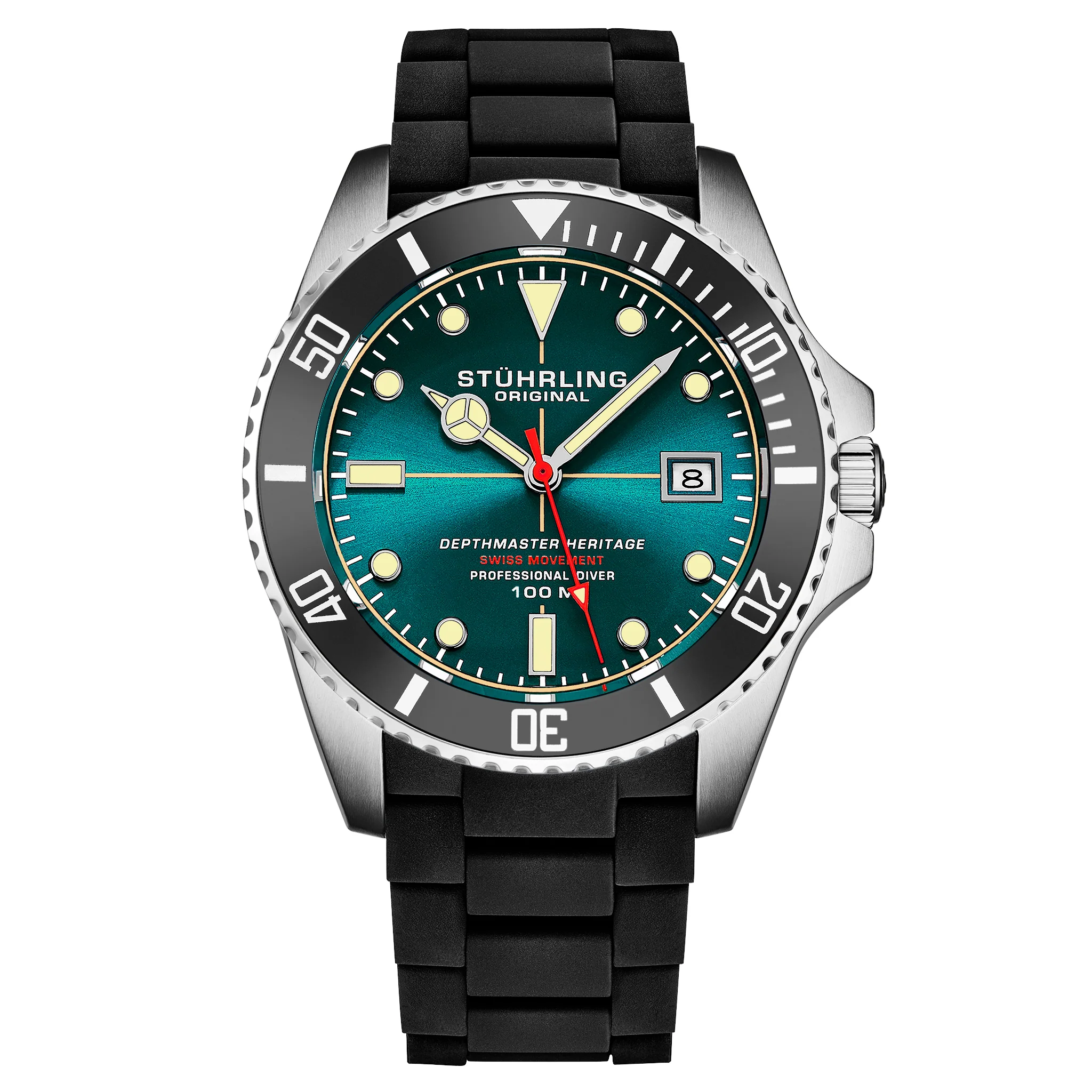 Stührling Datemaster Heritage 4087 Aquadiver 44mm - Image 11