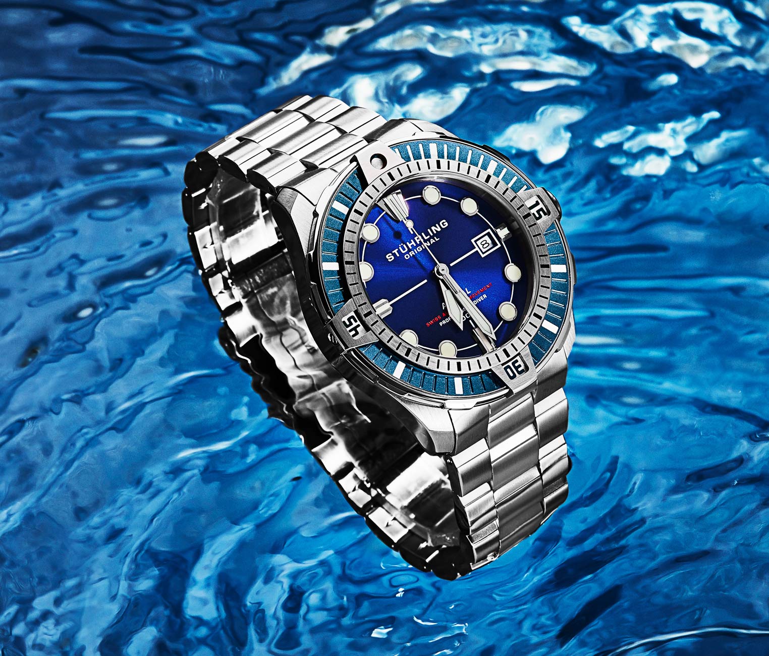 Stührling Astral 1005 Swiss Automatic Watch – 45mm - Image 19
