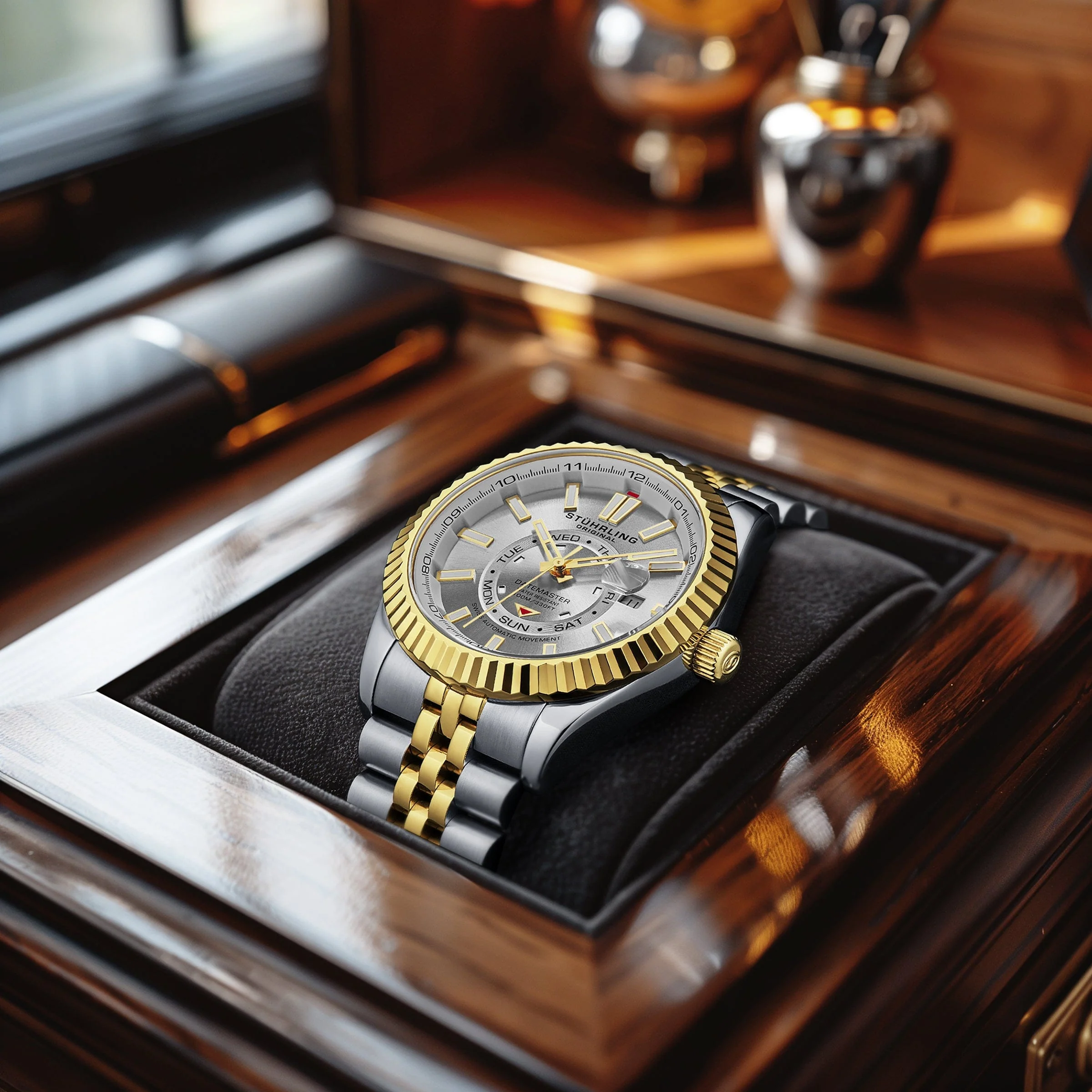 Stührling Datemaster Swiss Automatic 1020 42mm Classic - Image 18