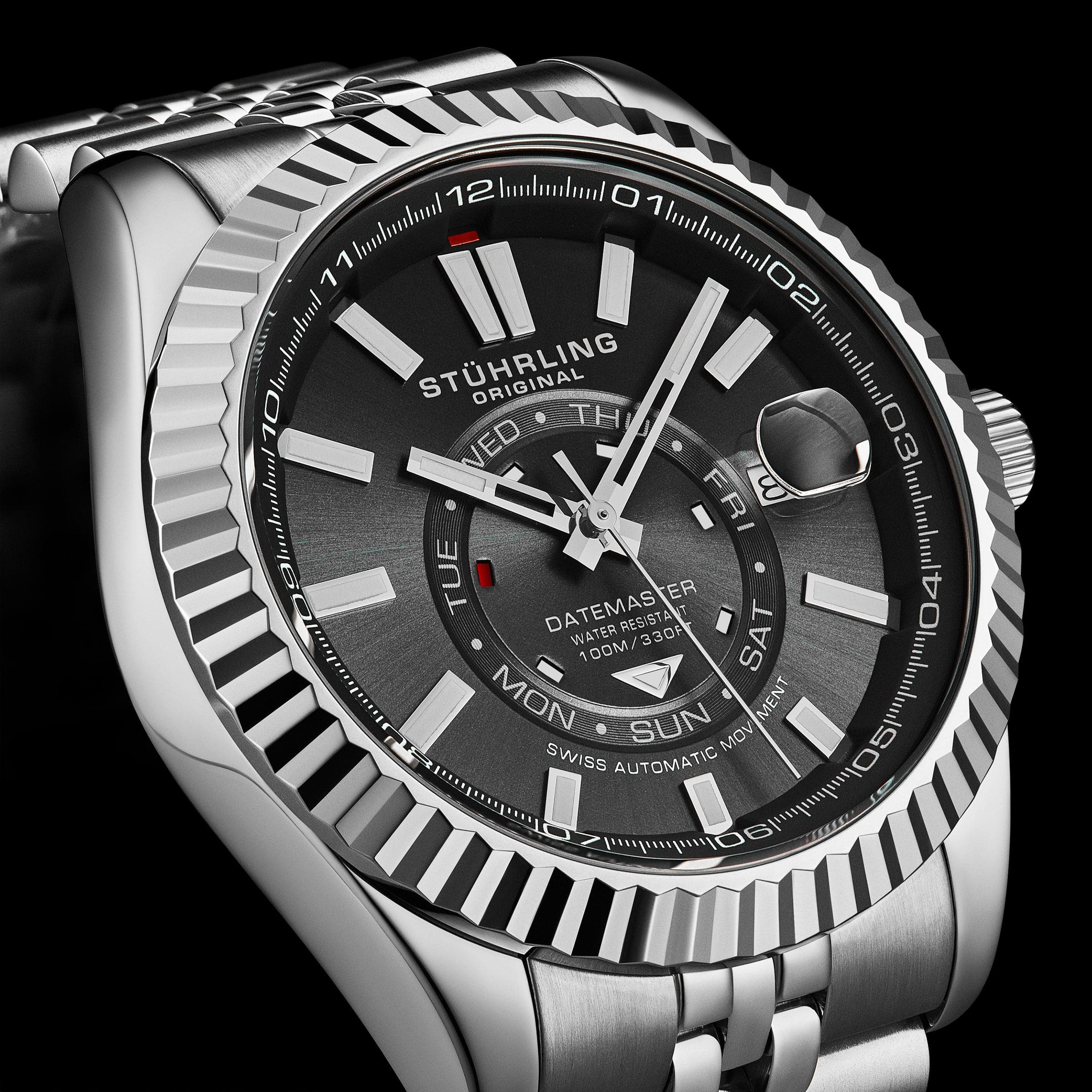 Stührling Datemaster Swiss Automatic 1020 42mm Classic - Image 37