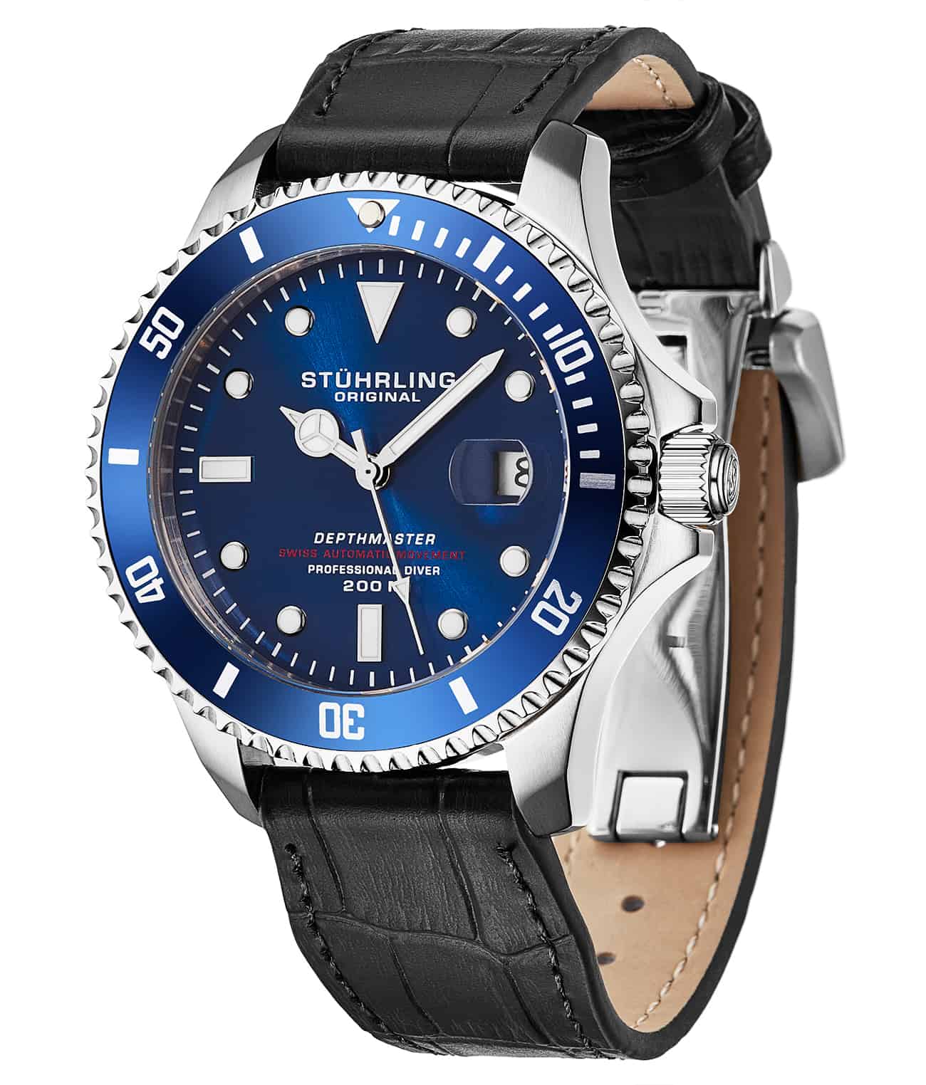 Stührling Swiss Automatic Depthmaster 883L 42mm Diver - Image 11
