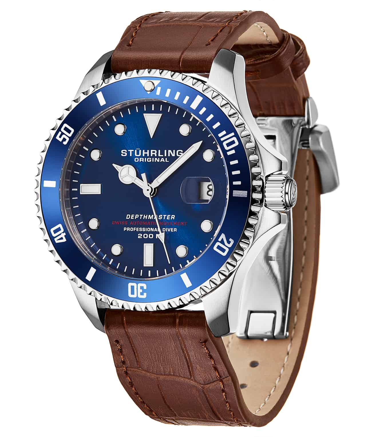 Stührling Swiss Automatic Depthmaster 883L 42mm Diver - Image 16