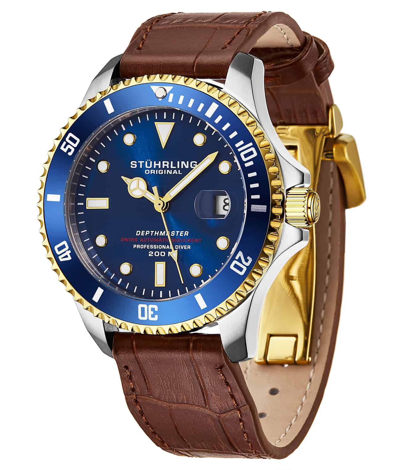 Stührling Swiss Automatic Depthmaster 883L 42mm Diver - Image 21