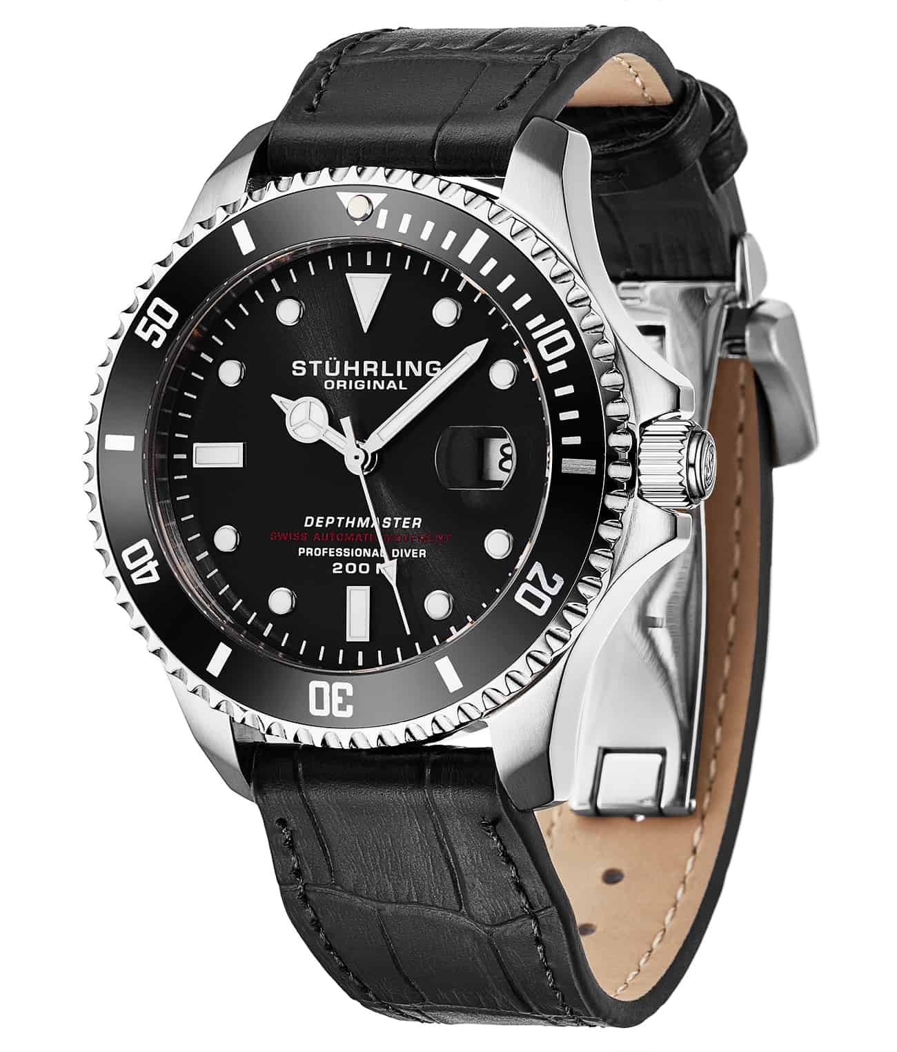 Stührling Swiss Automatic Depthmaster 883L 42mm Diver - Image 6