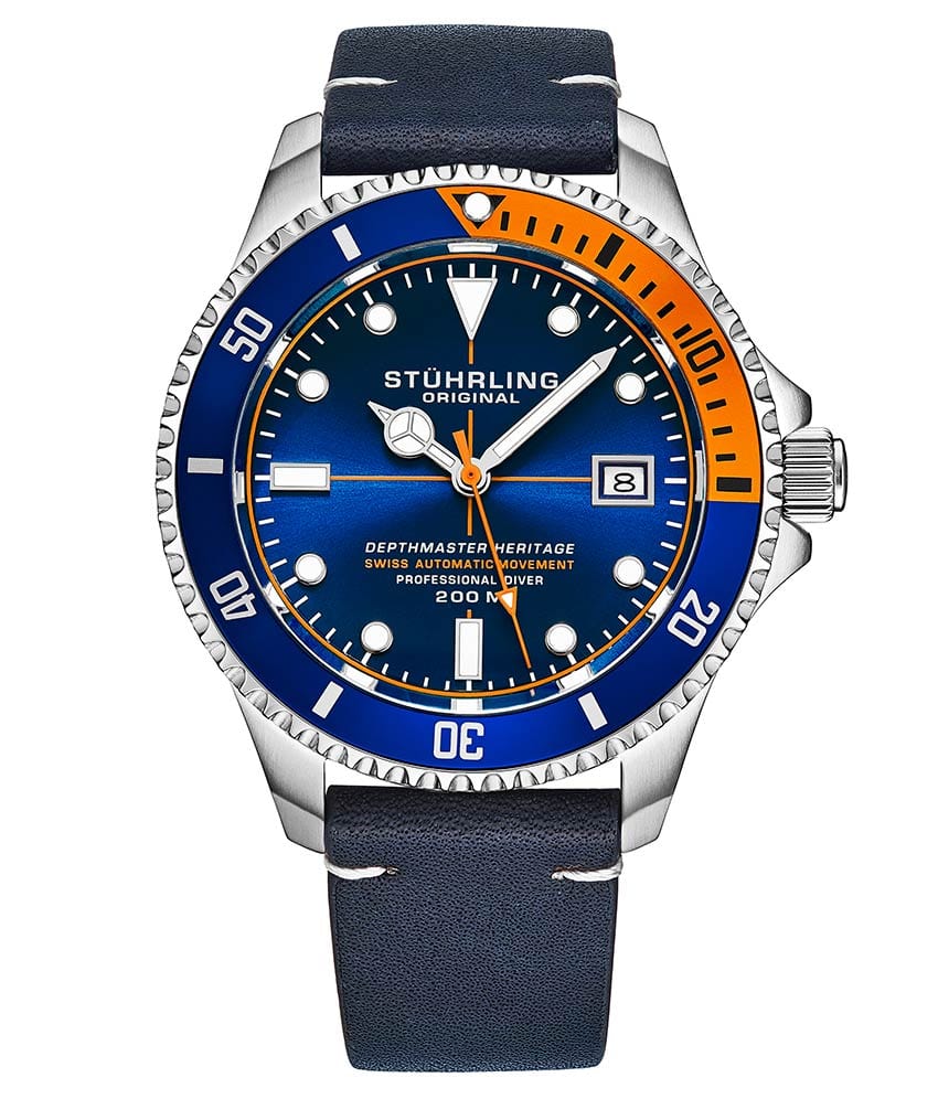 Stührling Swiss Automatic Depthmaster Heritage 883H 42mm Diver - Image 11