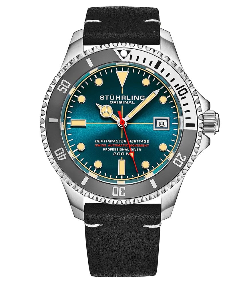 Stührling Swiss Automatic Depthmaster Heritage 883H 42mm Diver - Image 13
