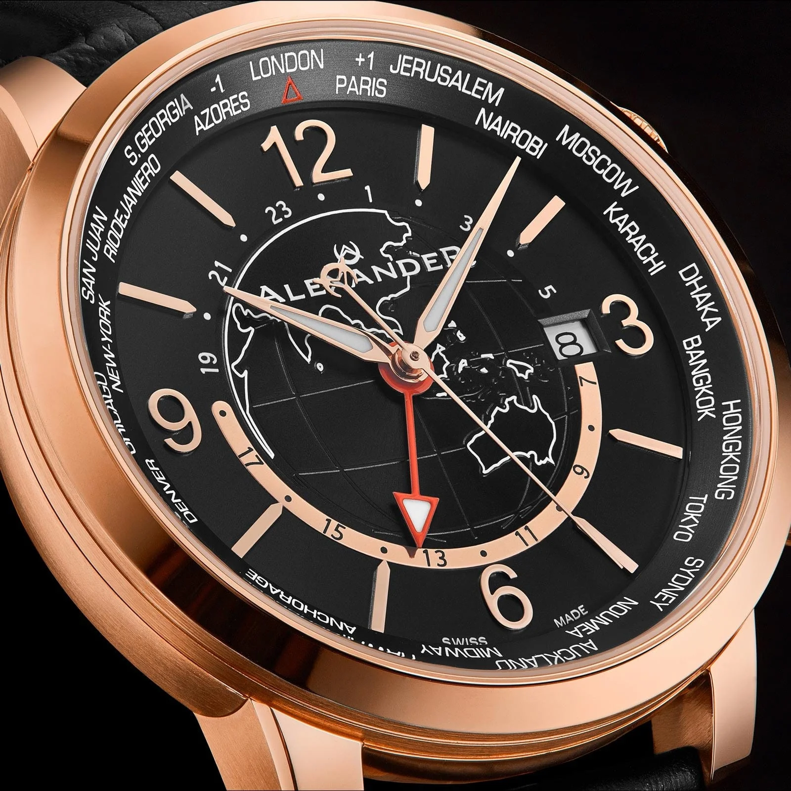 Alexander Swiss Made Journeyman  A171A - Image 12