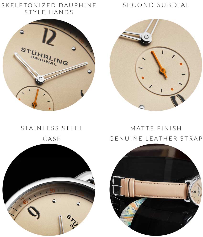 Stührling Symphony 857 Quartz 42mm Classic - Image 17