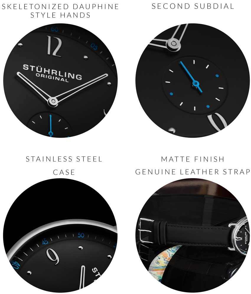 Stührling Symphony 857 Quartz 42mm Classic - Image 29