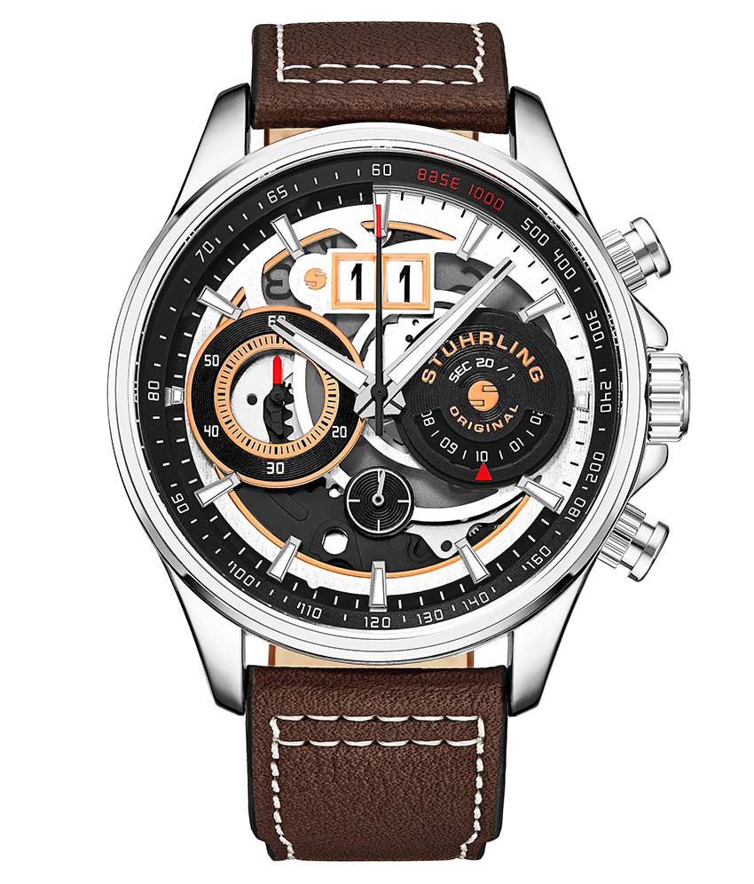 Stührling Tachymeter 923.01, Maritimer 935.04, Signature Pen, and Watch Tool Kit - Image 2