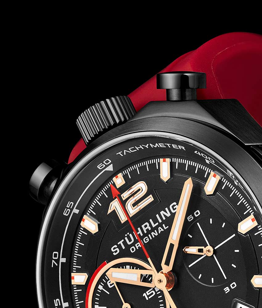 Stührling Tachymeter 923.04, Torero 894.04, Signature Pen, and Watch Tool Kit - Image 16