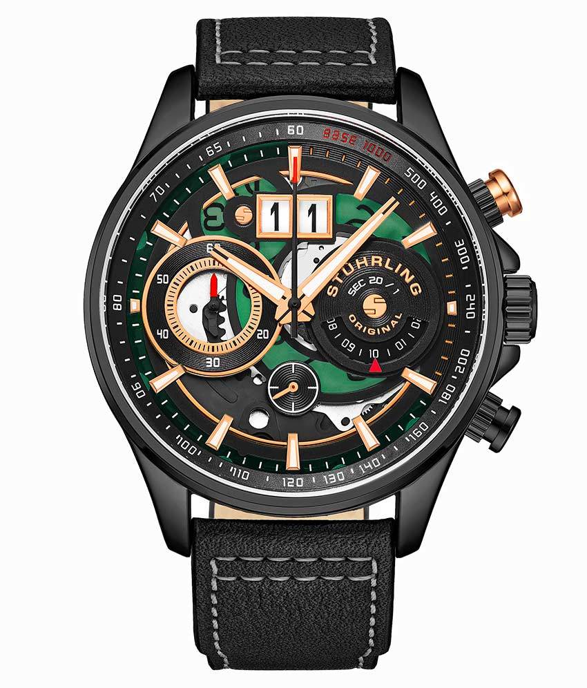 Stührling Tachymeter 923.04, Torero 894.04, Signature Pen, and Watch Tool Kit - Image 2