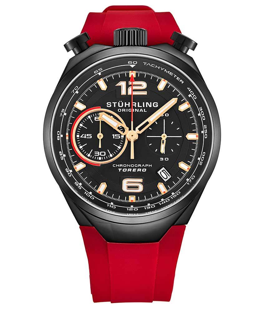 Stührling Tachymeter 923.04, Torero 894.04, Signature Pen, and Watch Tool Kit - Image 3
