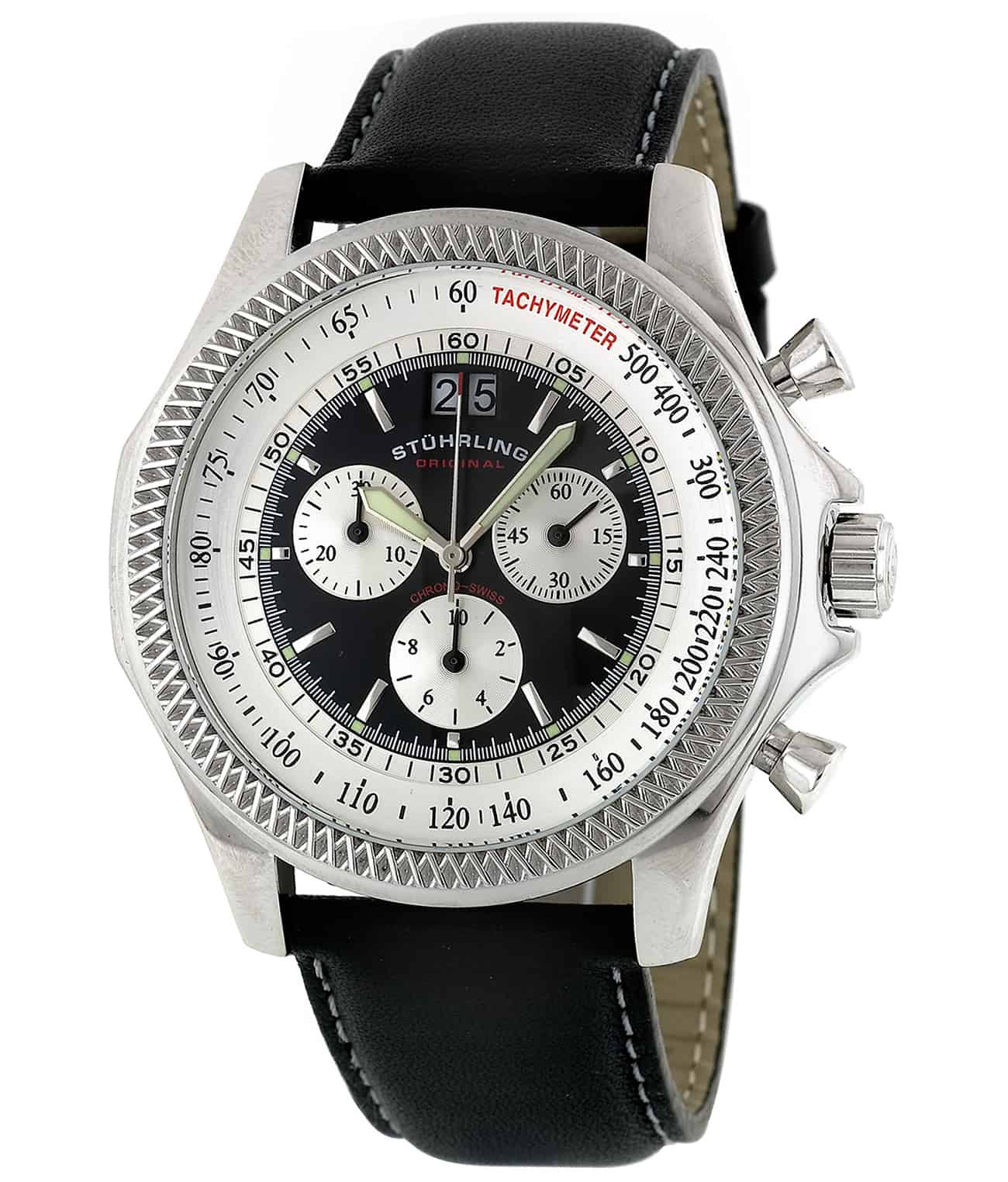 Stührling Targa 176L Quartz 46mm Chronograph