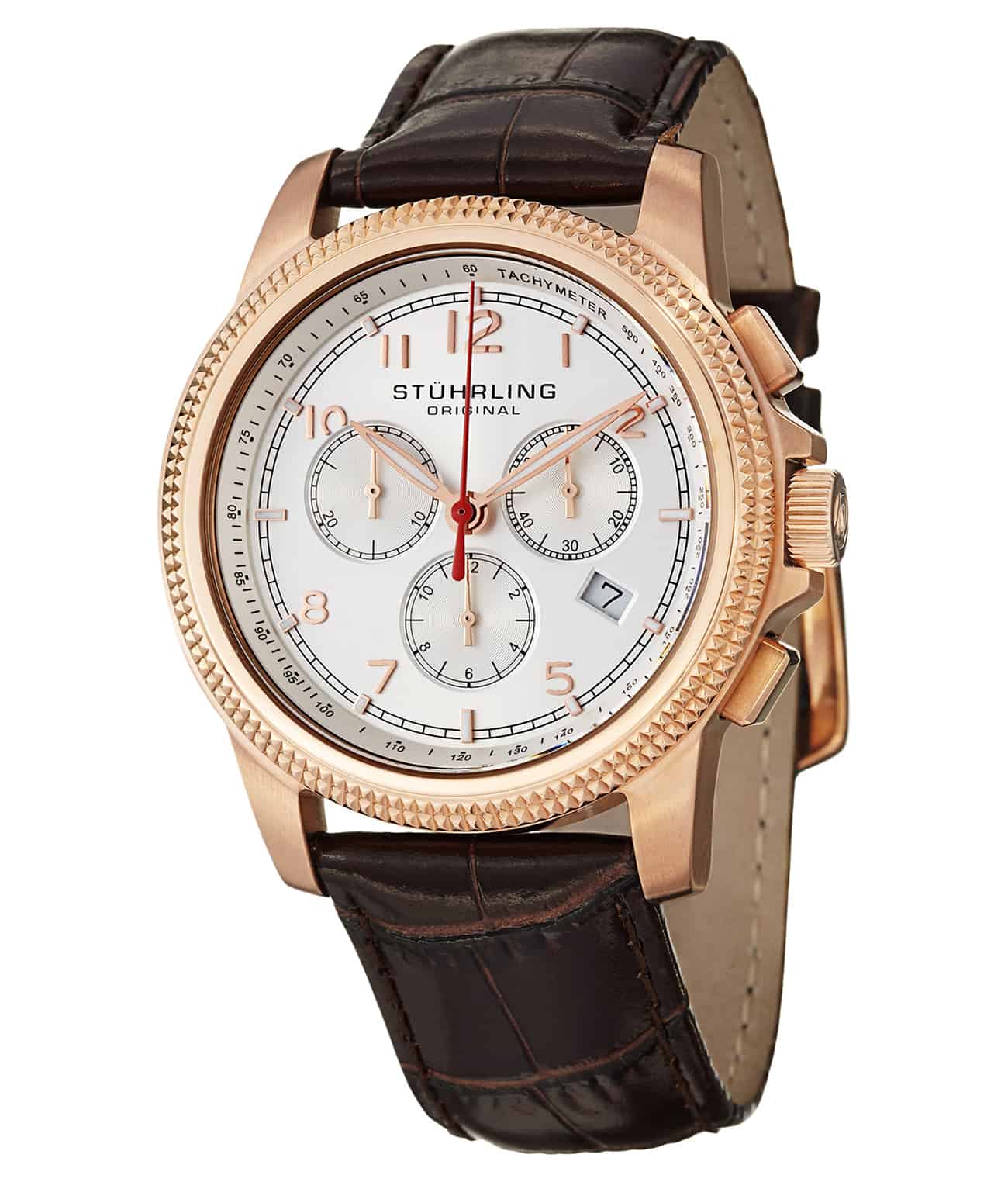 Stührling Targa Courant 717 Quartz 43mm Chronograph - Image 4