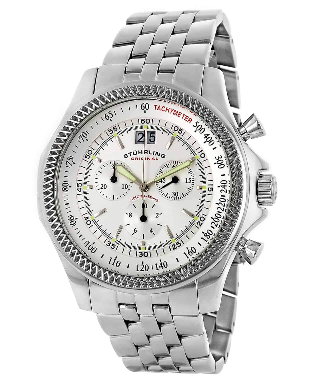 Stührling Targa Pro 176B 53mm Chronograph