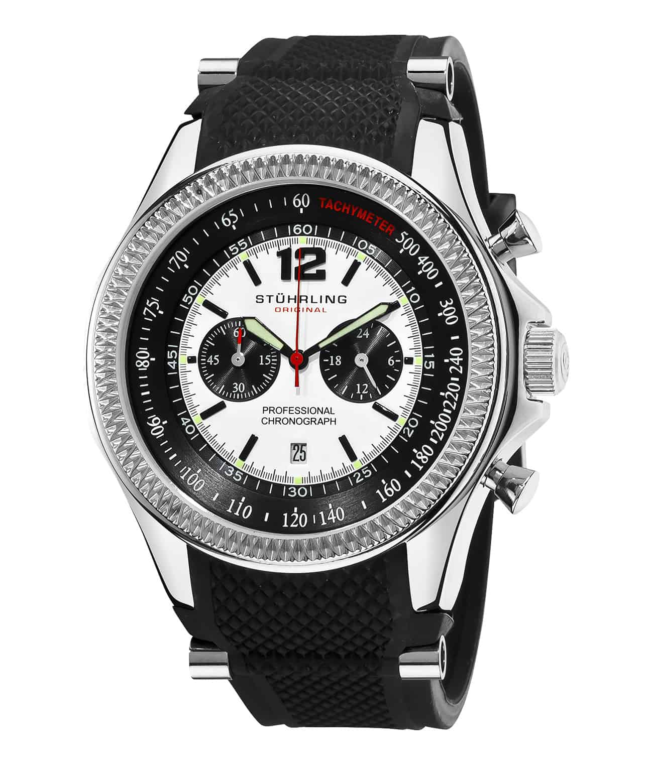 Stührling Targa Sport 176B3 Quartz 49mm Chronograph - Image 4