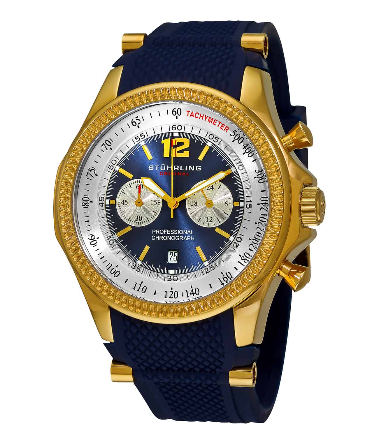 Stührling Targa Sport 176B3 Quartz 49mm Chronograph - Image 7