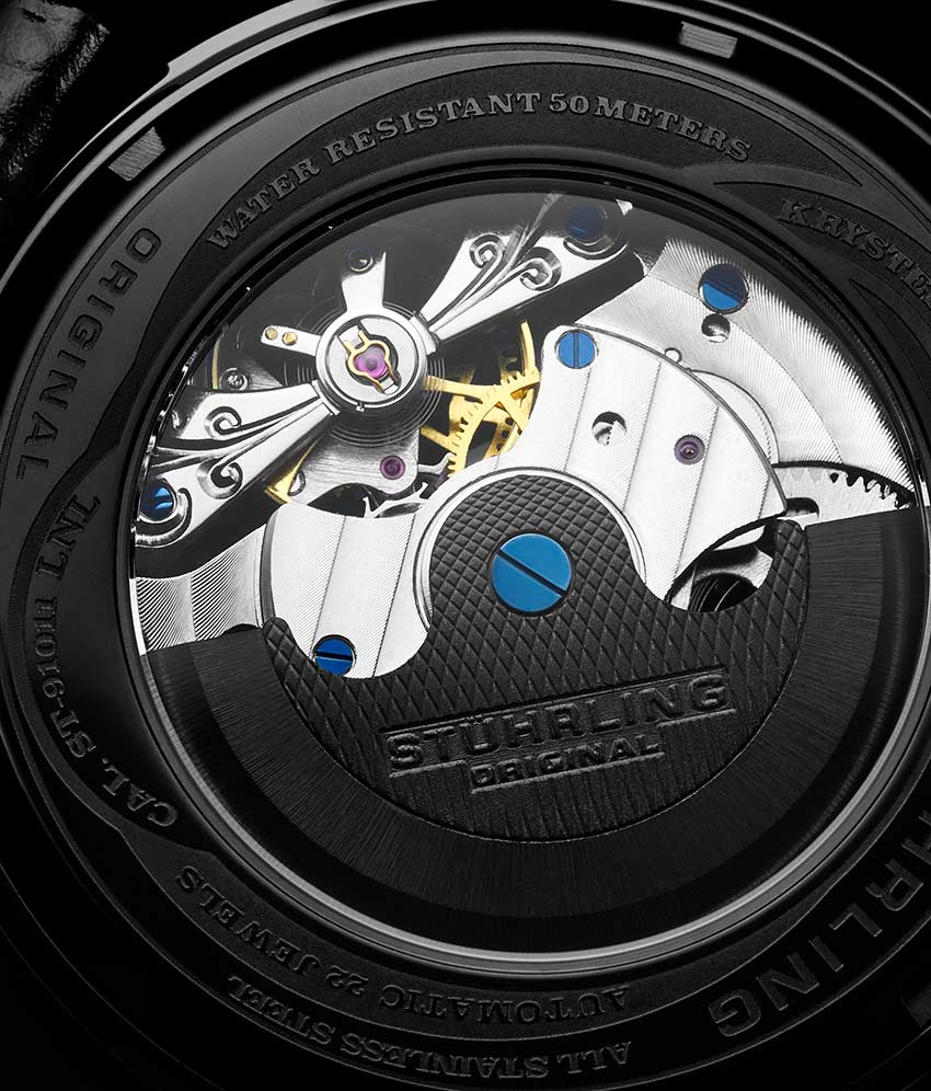 Stührling Tesla 686 Automatic 45mm Skeleton - Image 10