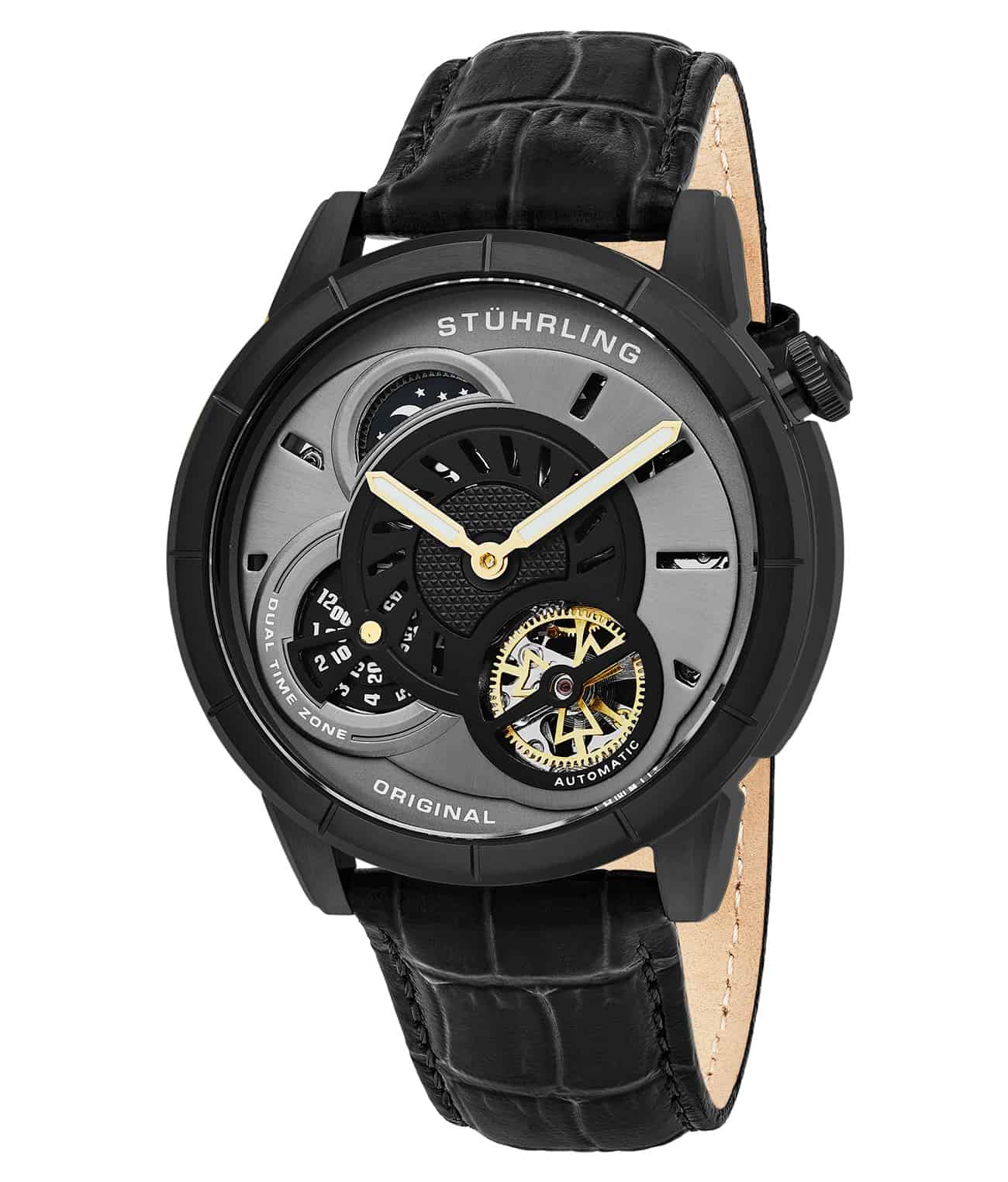 Stührling Tesla 686 Automatic 45mm Skeleton - Image 15