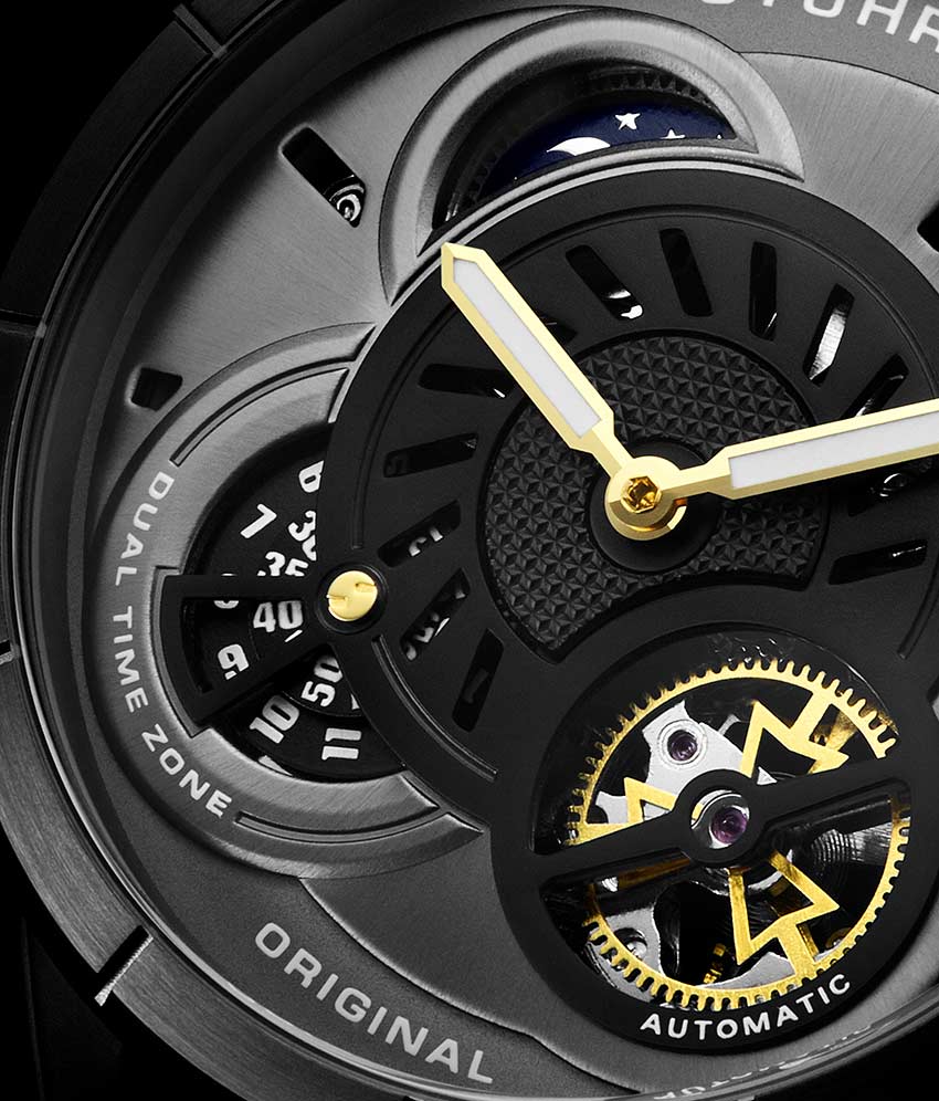 Stührling Tesla 686 Automatic 45mm Skeleton - Image 21