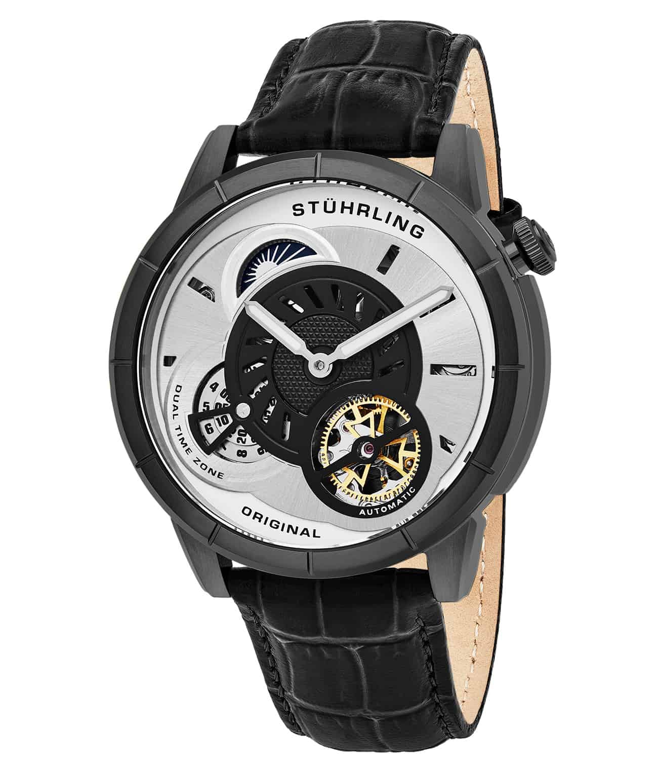 Stührling Tesla 686 Automatic 45mm Skeleton - Image 8