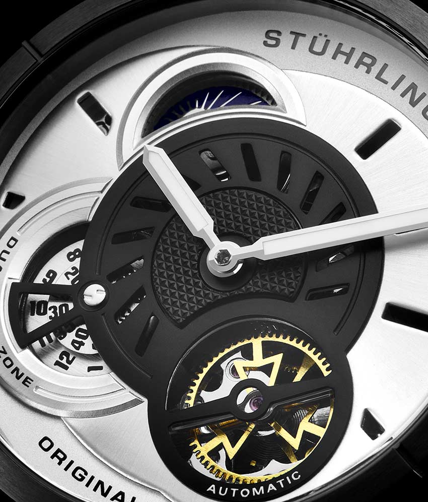 Stührling Tesla 686 Automatic 45mm Skeleton - Image 9