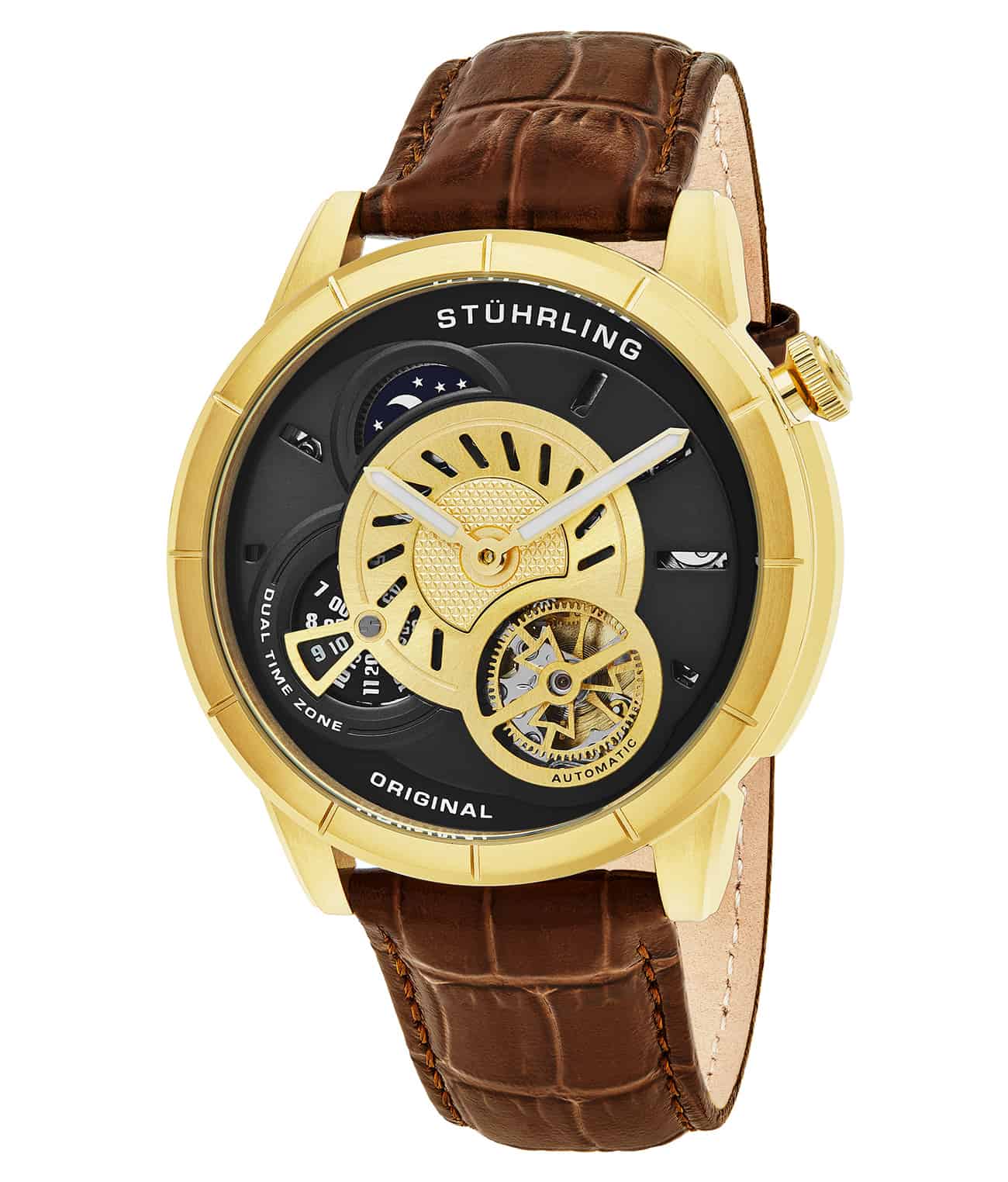 Stührling Tesla 686 Automatic 45mm Skeleton