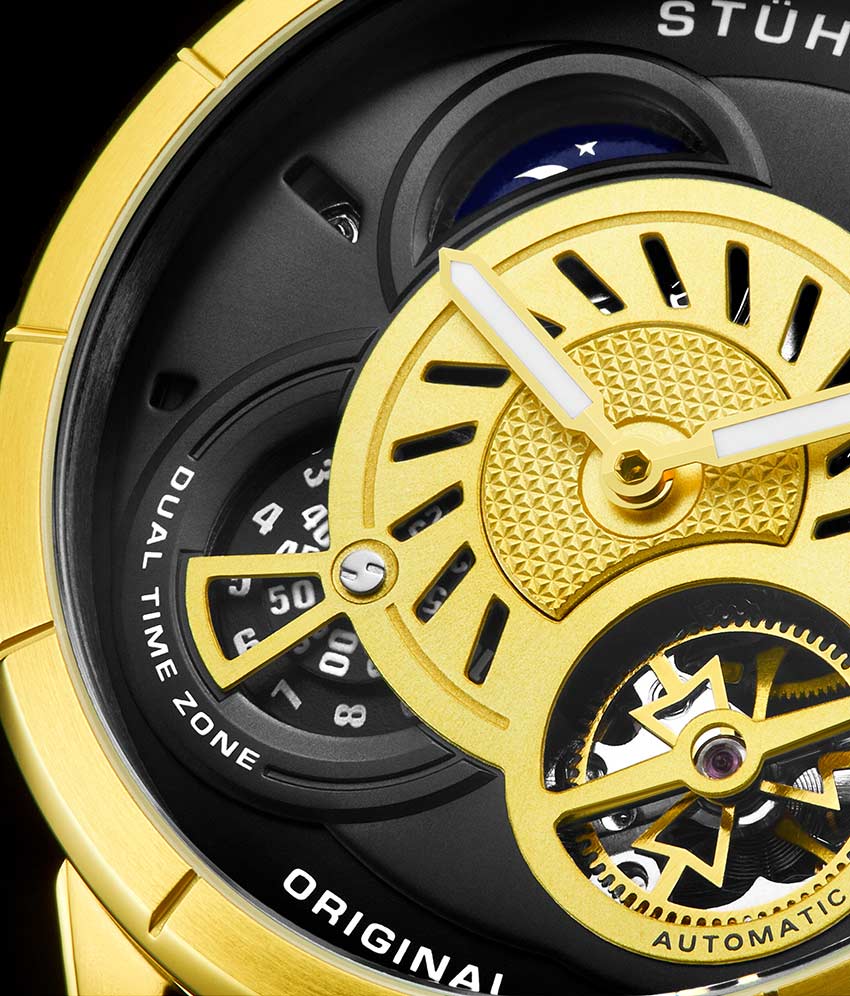 Stührling Tesla 686 Automatic 45mm Skeleton - Image 7