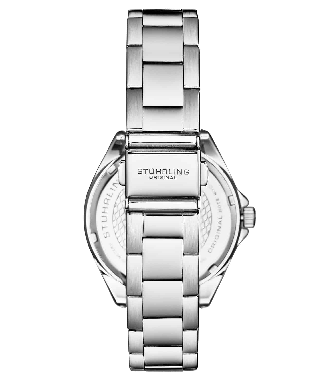 Stührling The Dynasty 4025 Japanese Quartz Crystal Bezel 40mm Watch - Image 2