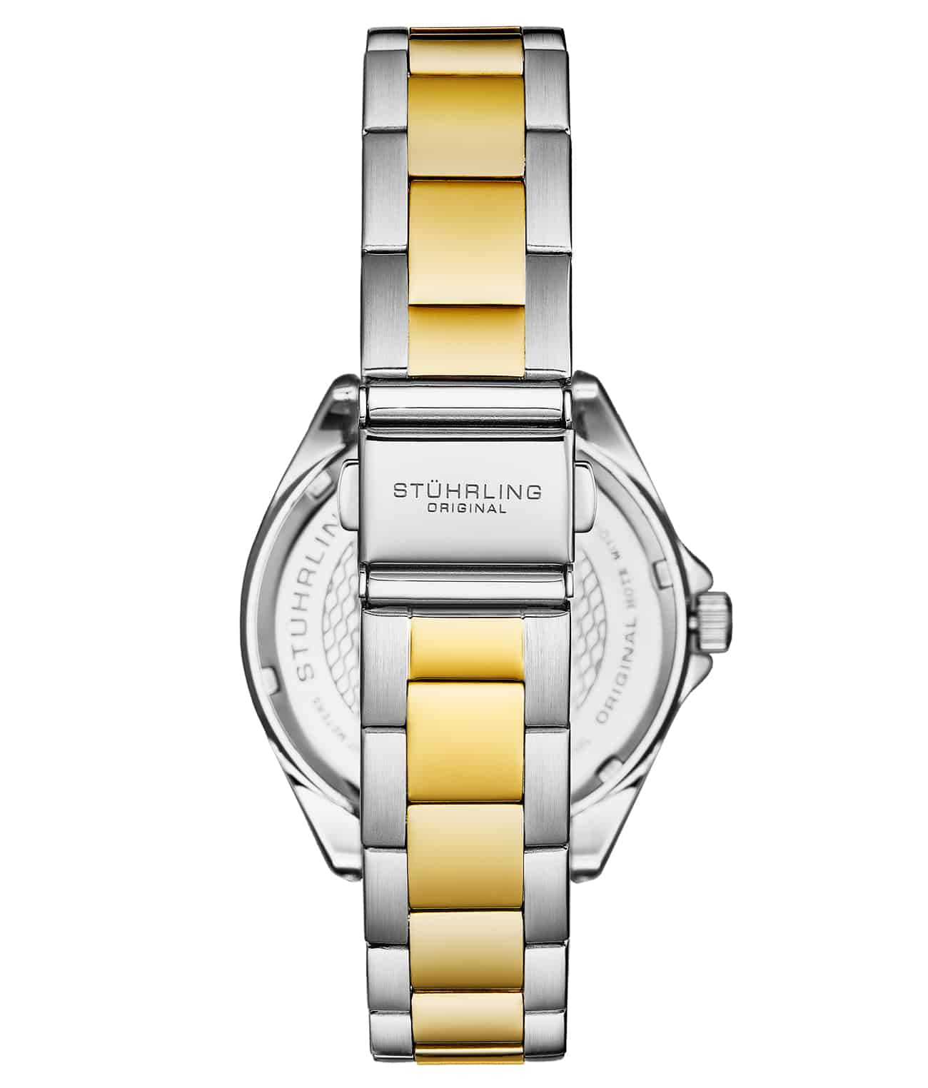 Stührling The Dynasty 4025 Japanese Quartz Crystal Bezel 40mm Watch - Image 6