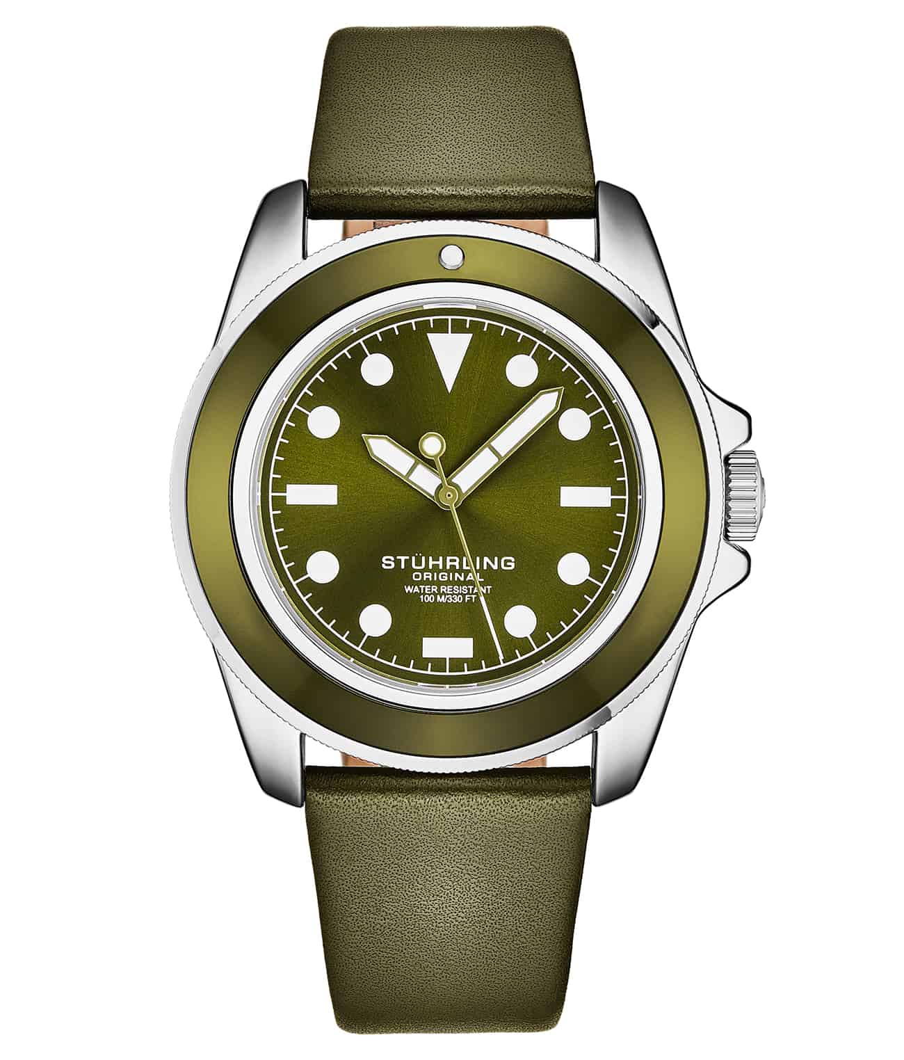 Stührling CarbonWave Japanese Quartz 42mm Dive Watch 4027 - Image 11