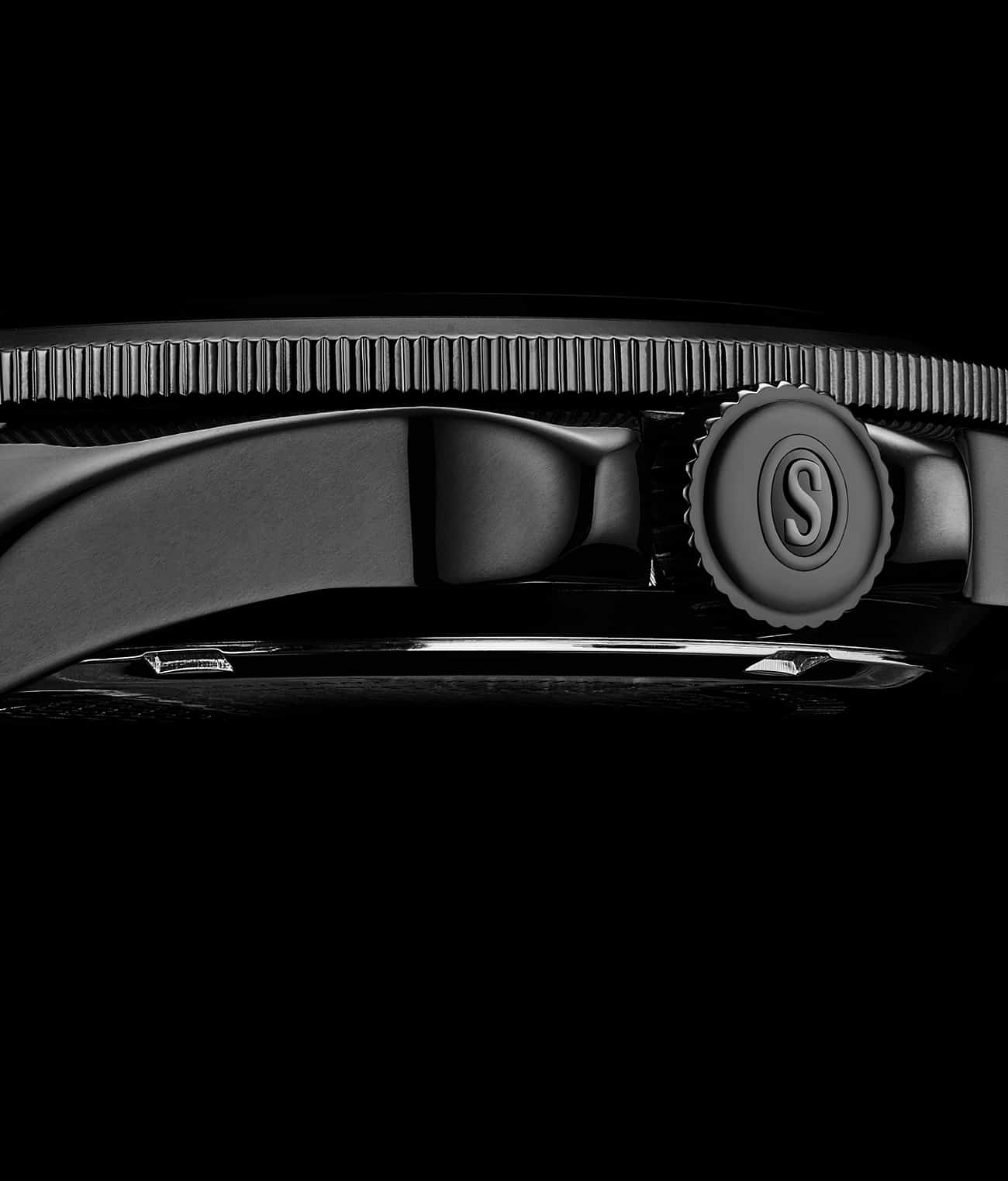 Stührling CarbonWave Japanese Quartz 42mm Dive Watch 4027 - Image 19