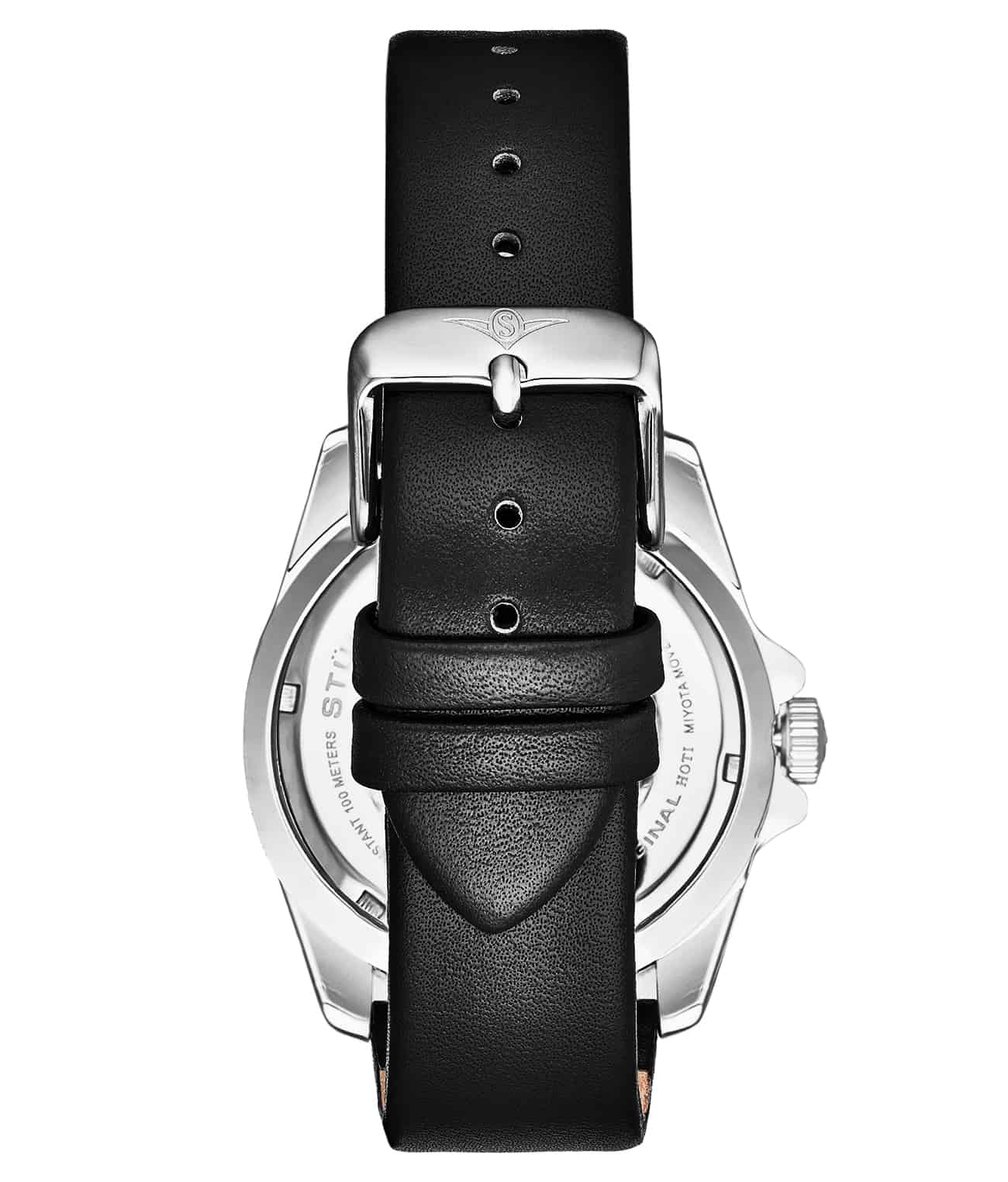 Stührling CarbonWave Japanese Quartz 42mm Dive Watch 4027 - Image 3
