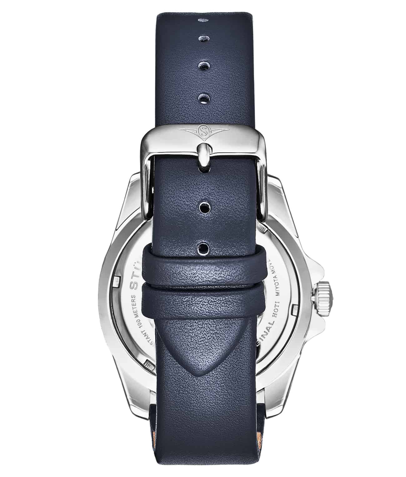 Stührling CarbonWave Japanese Quartz 42mm Dive Watch 4027 - Image 7