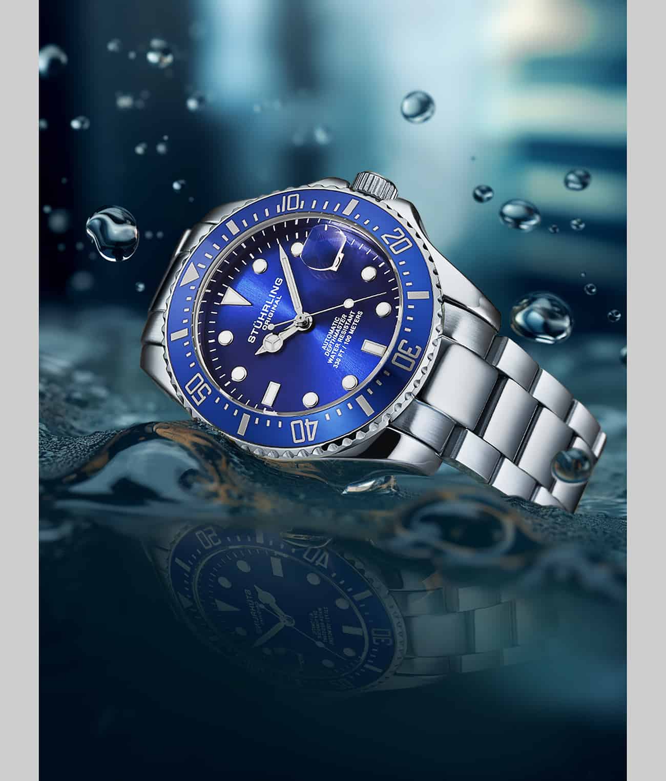 Stührling Japanese Automatic Depthmaster 4048 42mm Diver - Image 9