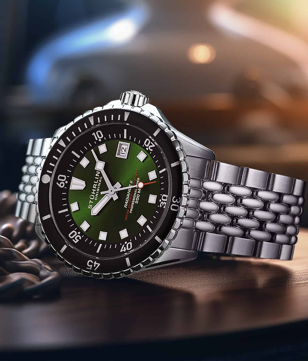 Stührling Swiss Automatic Radiance 1009 42mm Diver - Image 11