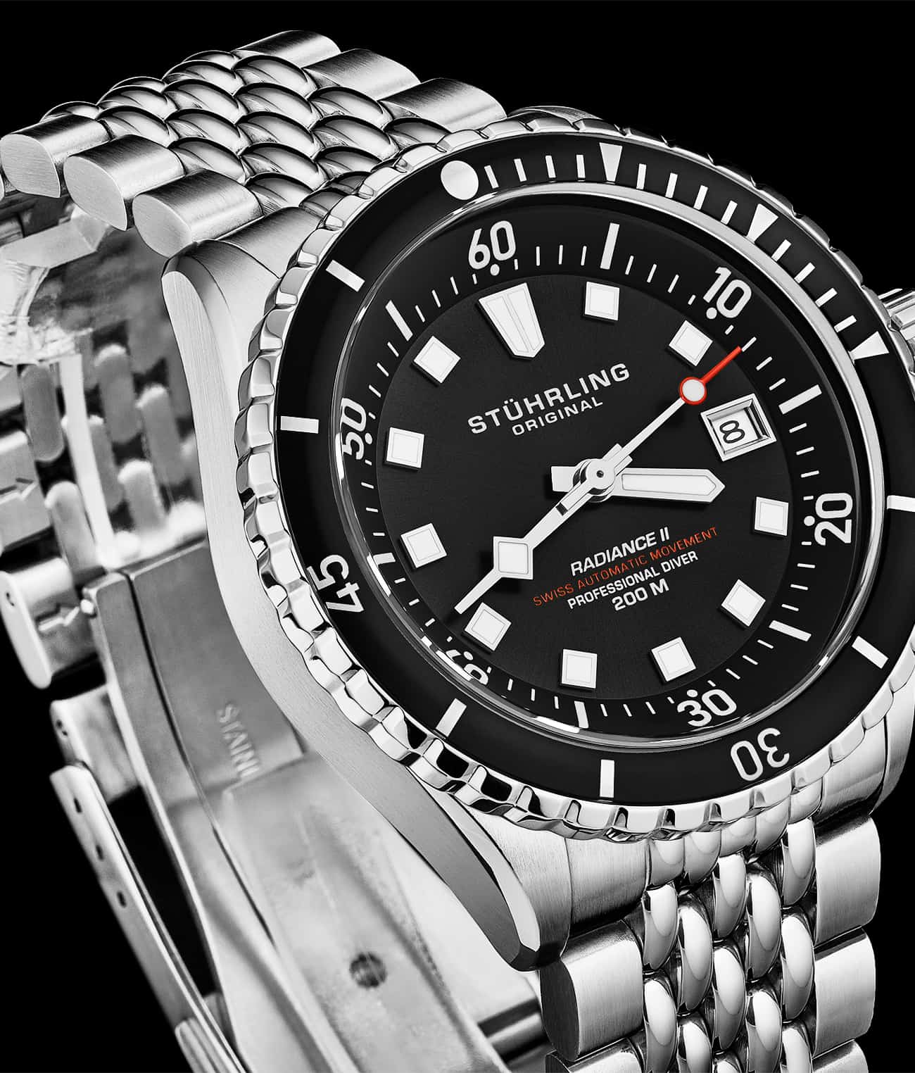 Stührling Swiss Automatic Radiance 1009 42mm Diver - Image 14