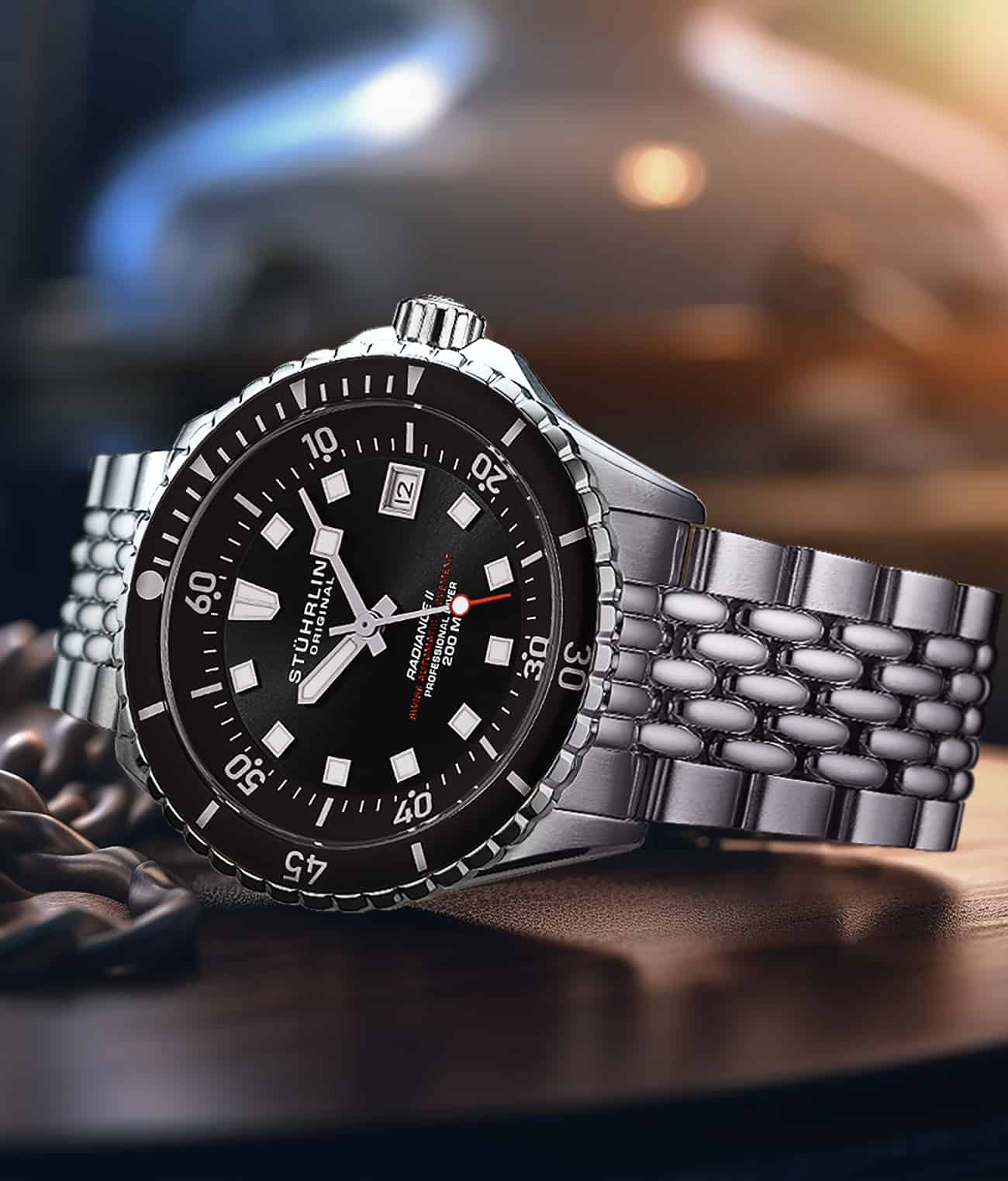 Stührling Swiss Automatic Radiance 1009 42mm Diver - Image 17