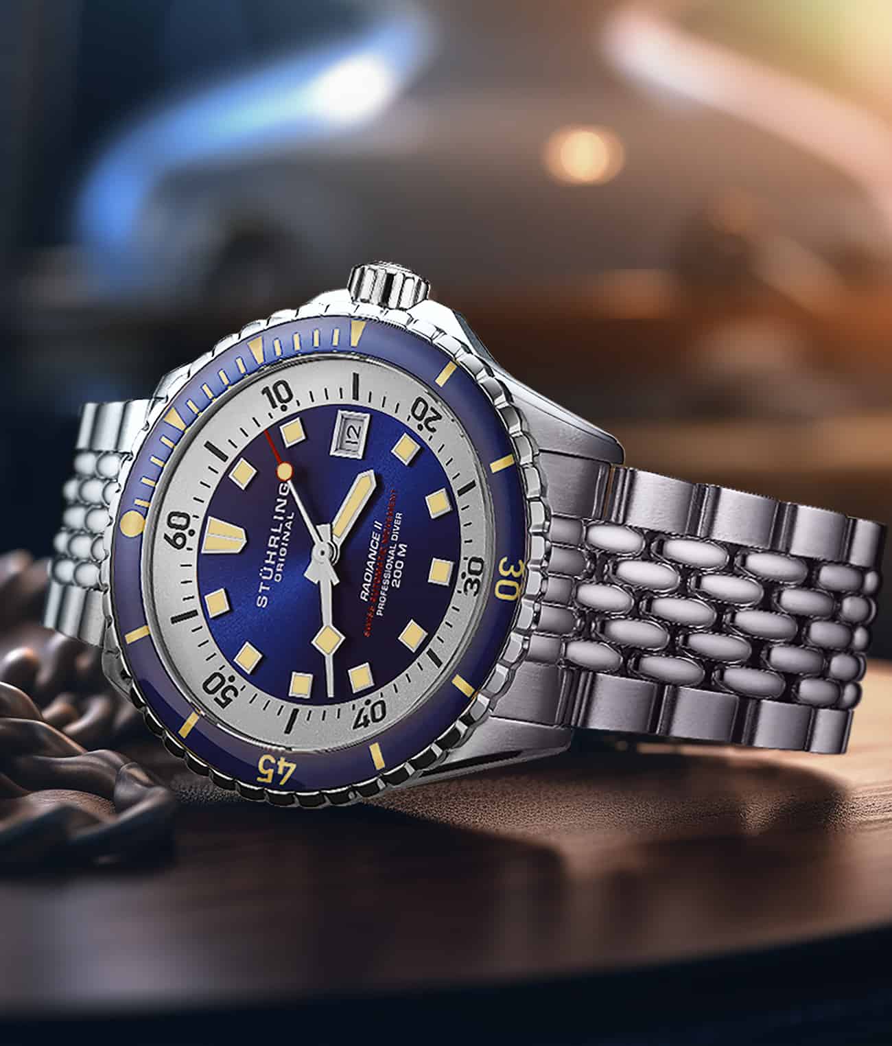 Stührling Swiss Automatic Radiance 1009 42mm Diver - Image 5