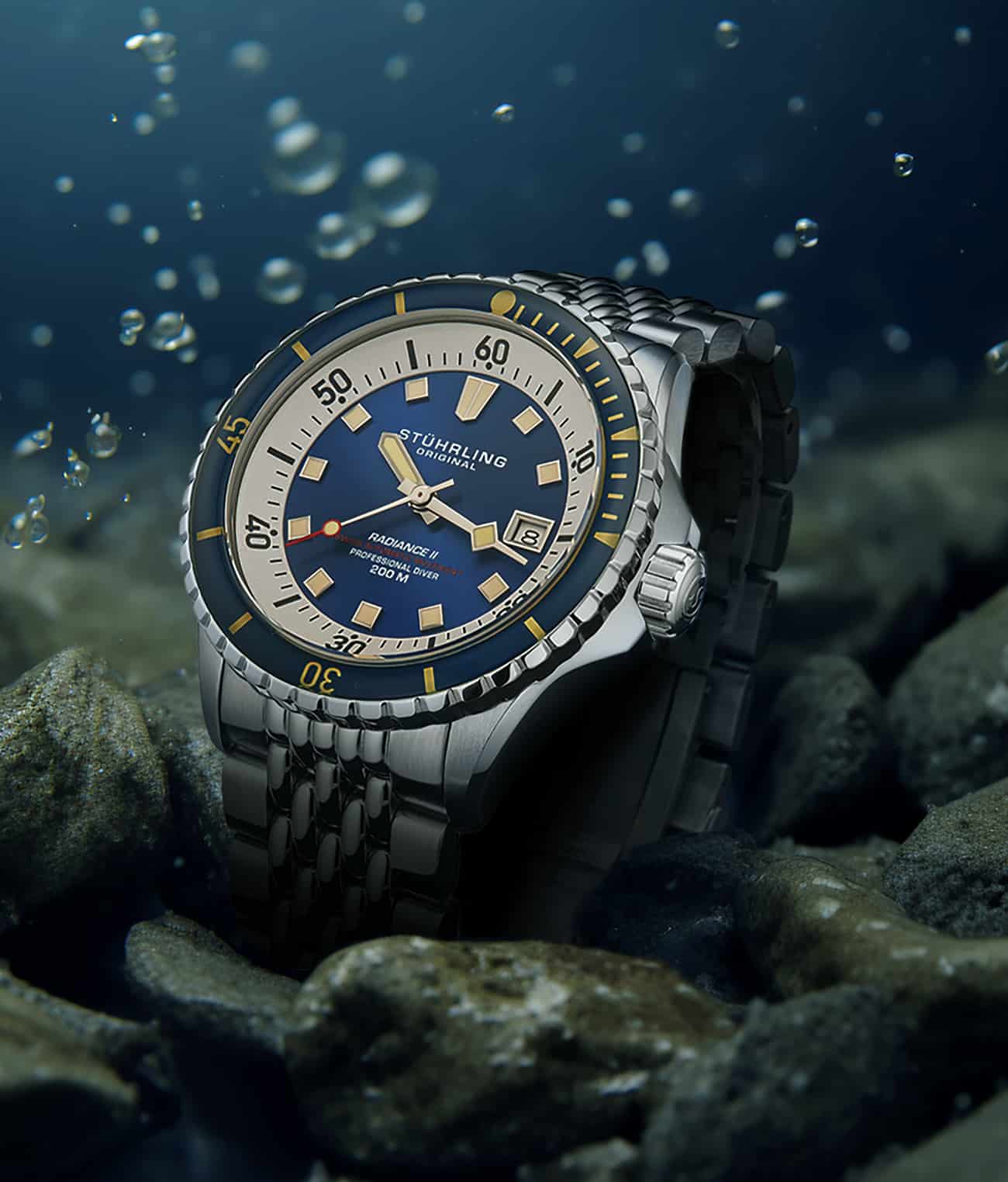 Stührling Swiss Automatic Radiance 1009 42mm Diver - Image 6