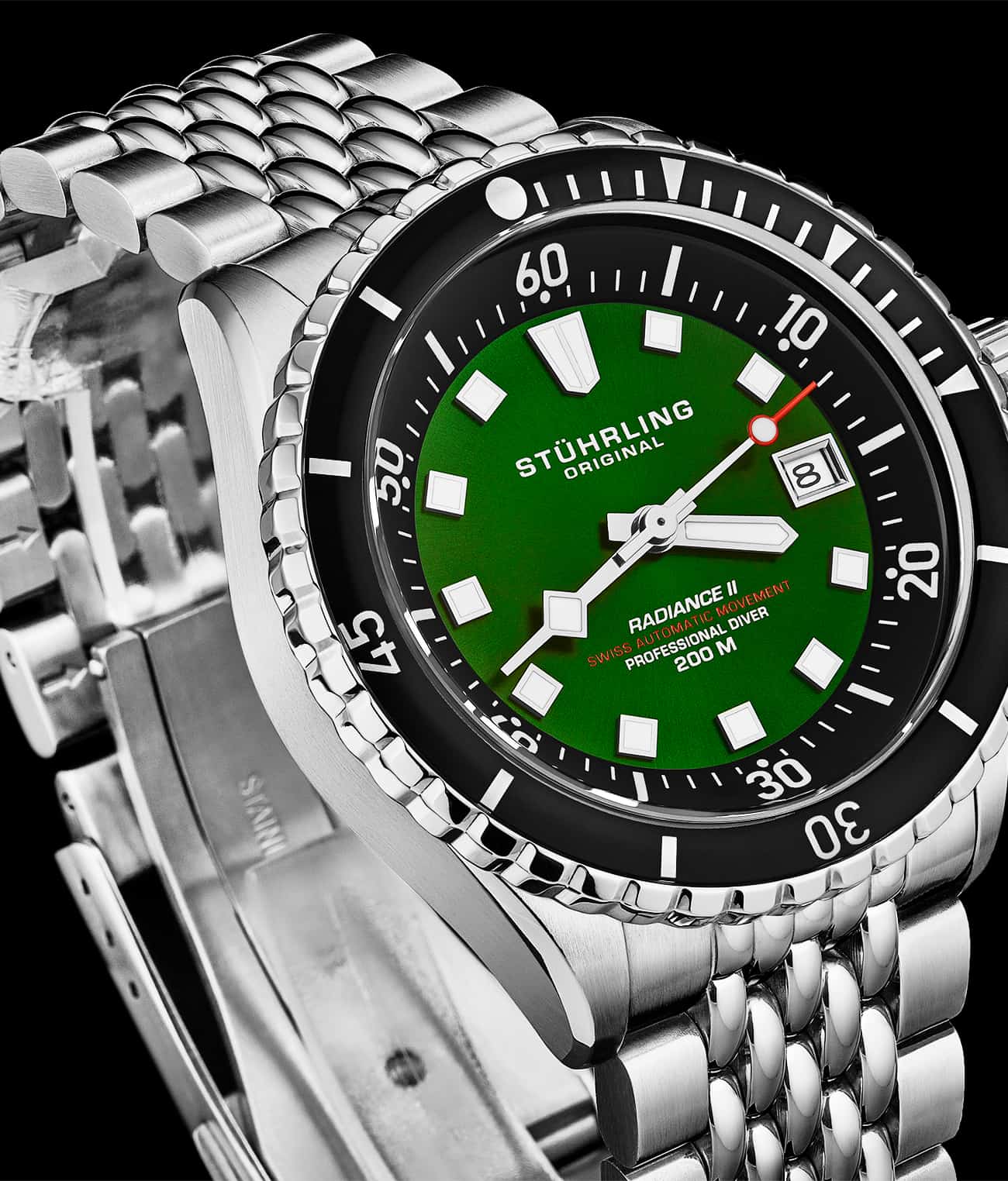 Stührling Swiss Automatic Radiance 1009 42mm Diver - Image 8