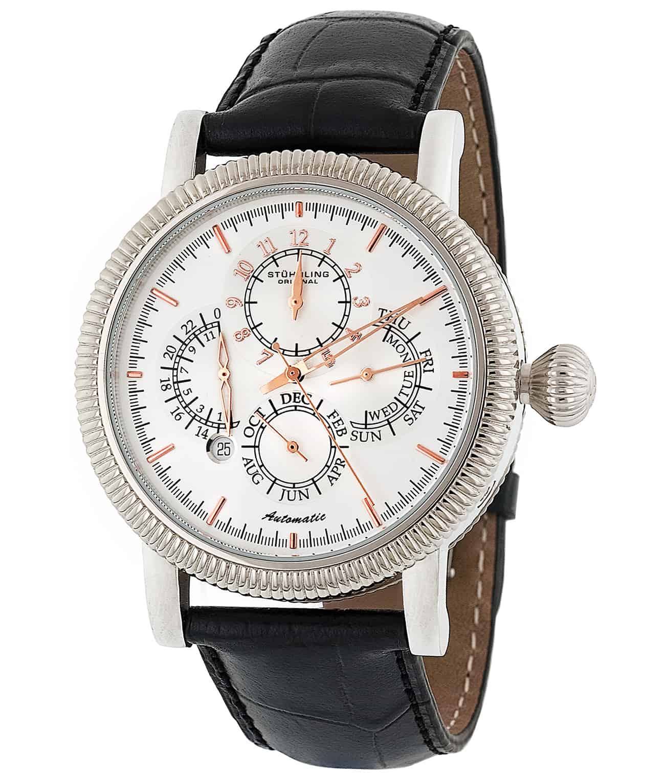 Stührling Time Master Symphony 97BB Automatic 44mm Classic - Image 3