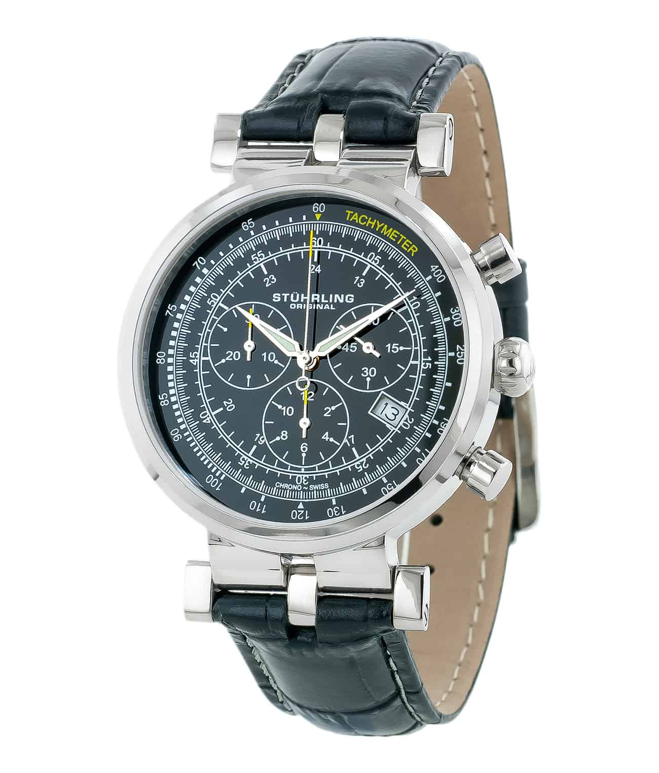 Stührling Trackmaster 211 Quartz 42mm Chronograph