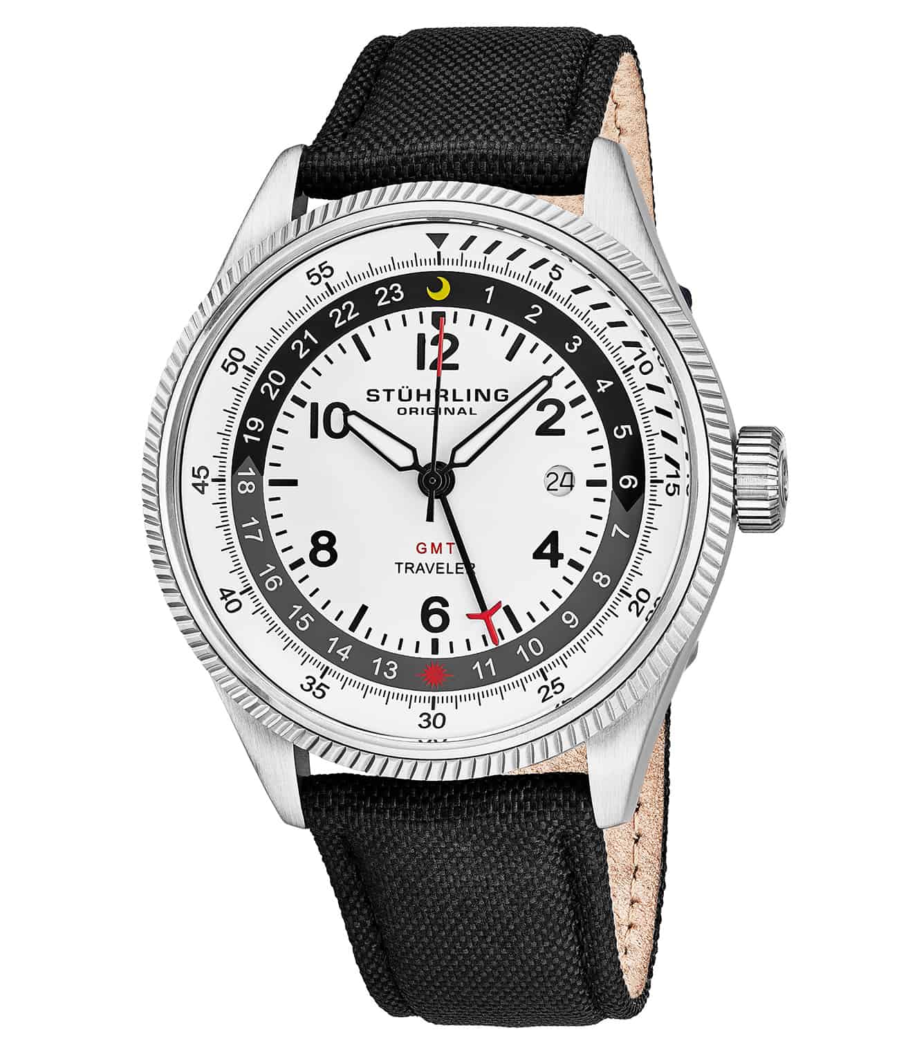 Stührling Turbine 789 GMT Quartz 45mm Aviator
