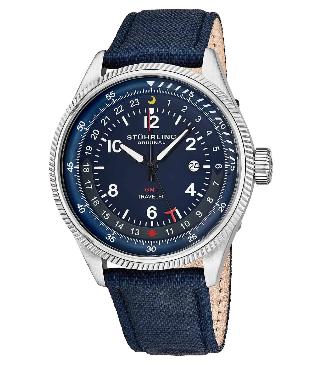 Stührling Turbine 789 GMT Quartz 45mm Aviator - Image 3
