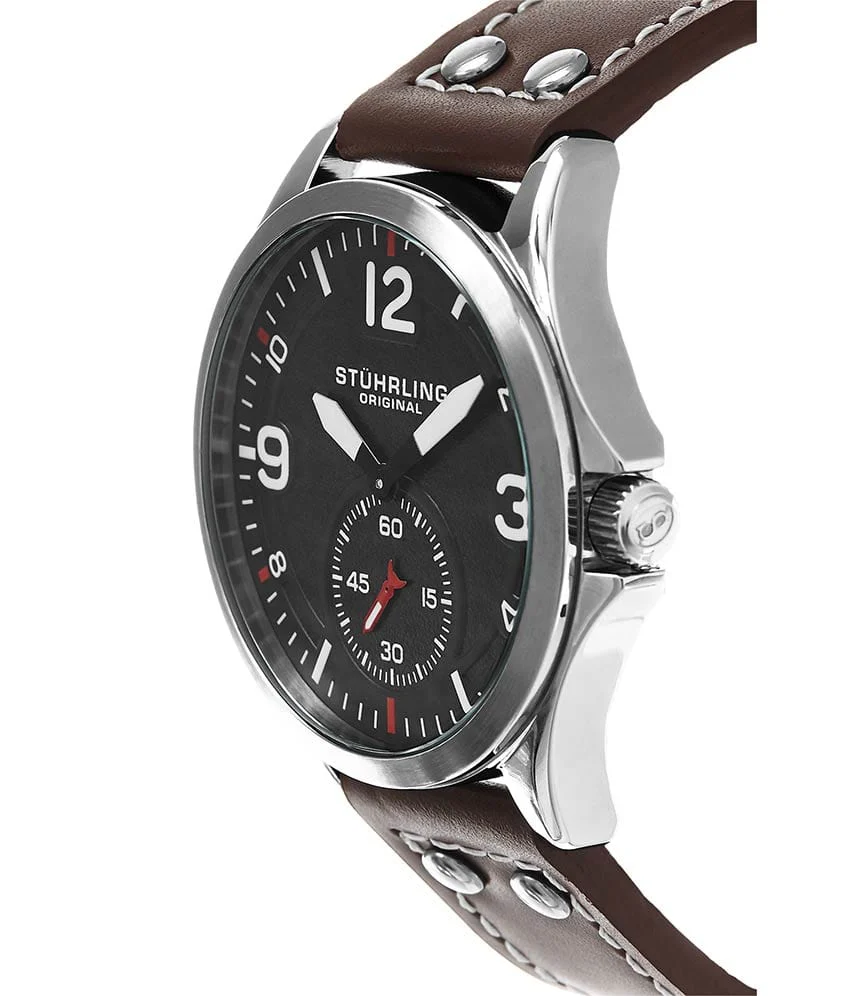 Stührling Tuskegee 684 Quartz 44mm Aviator - Image 3